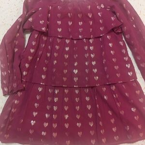 Crewcuts Shimmer Hearts Dress